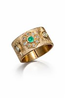 Anillo Sacramore Firenze Mujer in Plata Smeraldo AN 3763